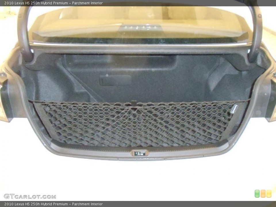 Parchment Interior Trunk for the 2010 Lexus HS 250h Hybrid Premium #39240970