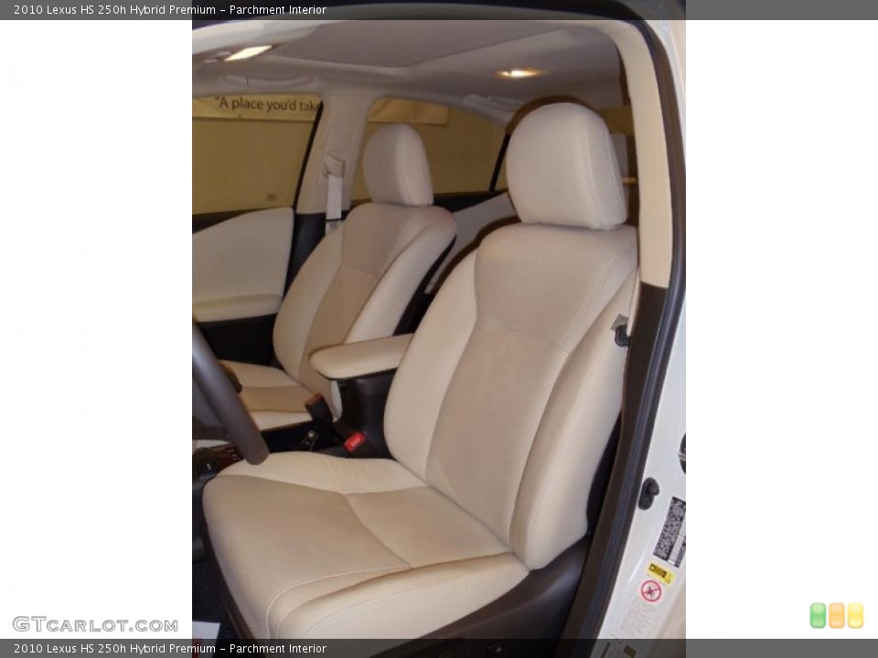 Parchment Interior Photo for the 2010 Lexus HS 250h Hybrid Premium #39241022
