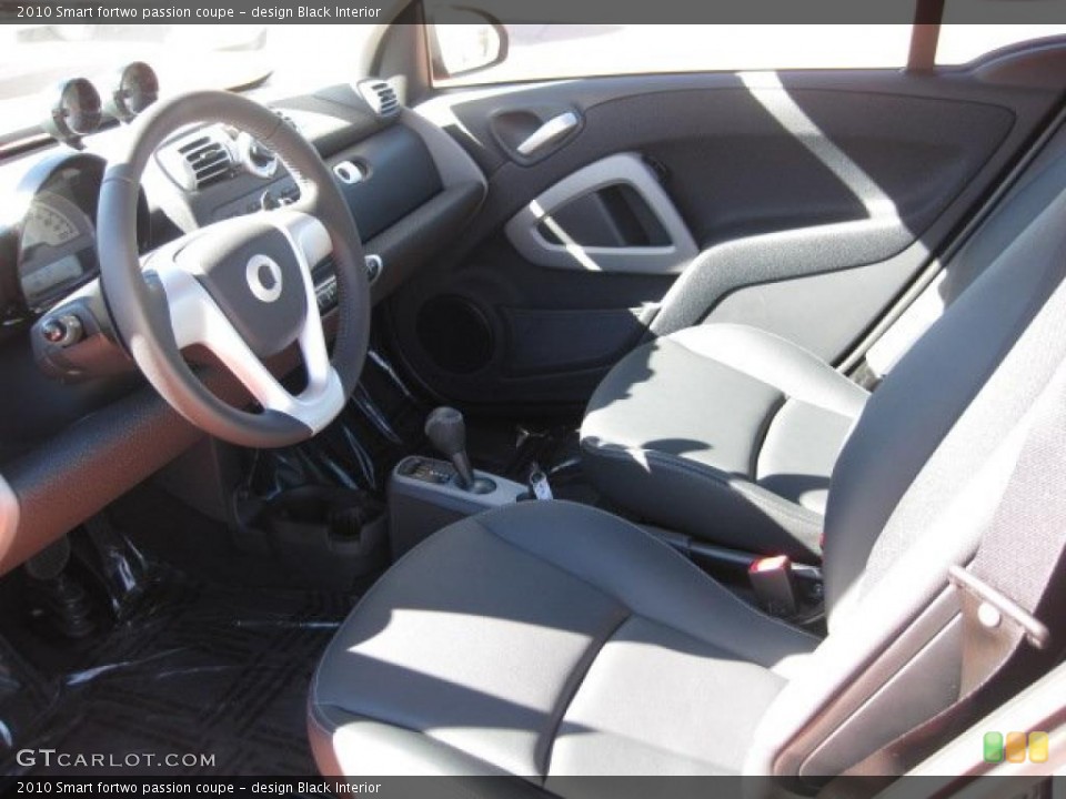 design Black Interior Photo for the 2010 Smart fortwo passion coupe #39241230