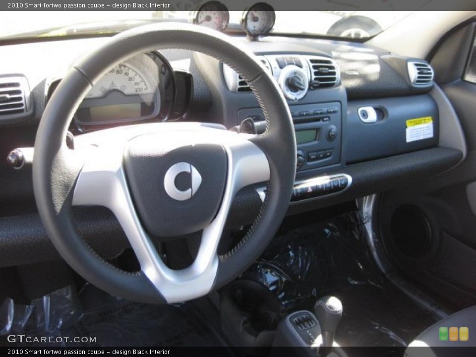 design Black Interior Dashboard for the 2010 Smart fortwo passion coupe #39241322