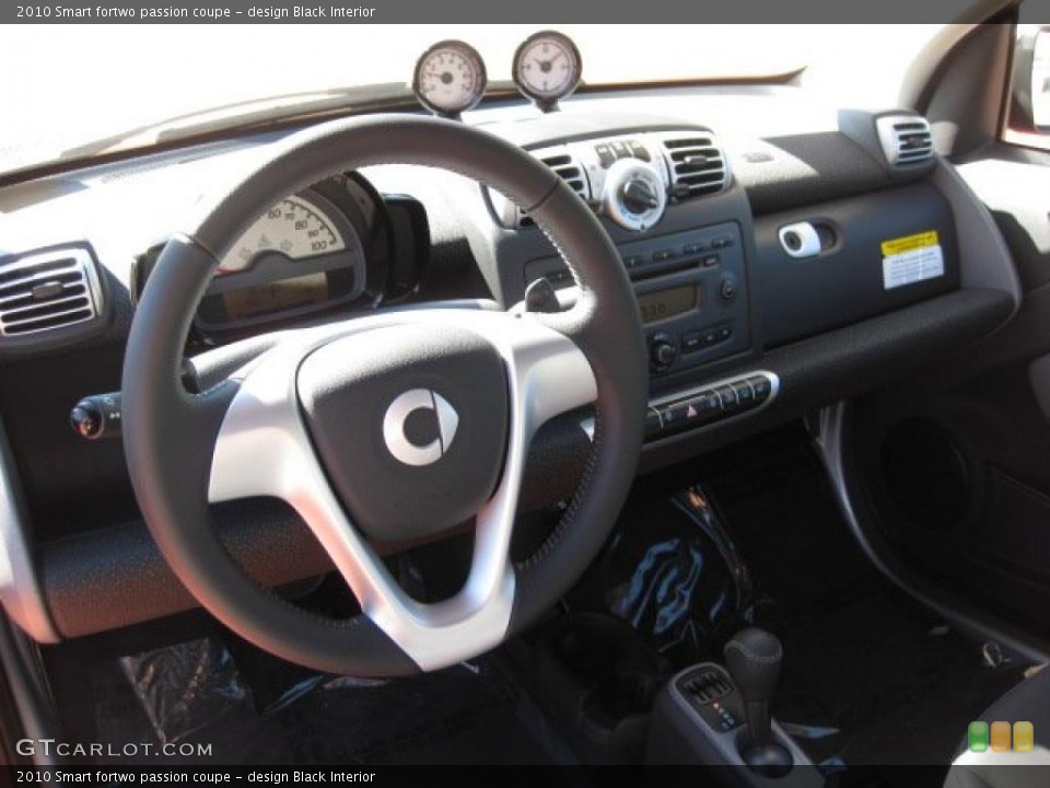 design Black Interior Dashboard for the 2010 Smart fortwo passion coupe #39241410