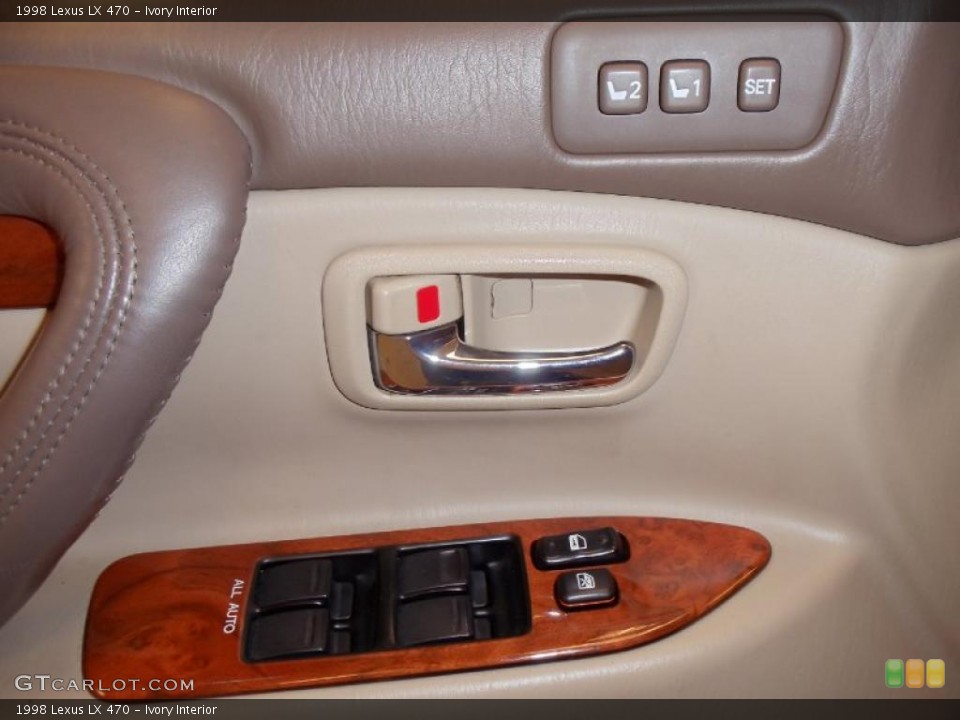 Ivory Interior Controls for the 1998 Lexus LX 470 #39241914