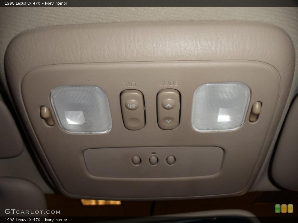 Ivory Interior Controls for the 1998 Lexus LX 470 #39241958