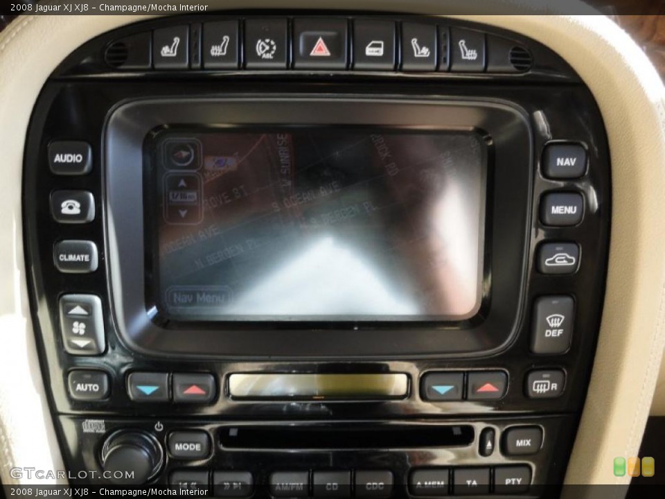 Champagne/Mocha Interior Controls for the 2008 Jaguar XJ XJ8 #39243182