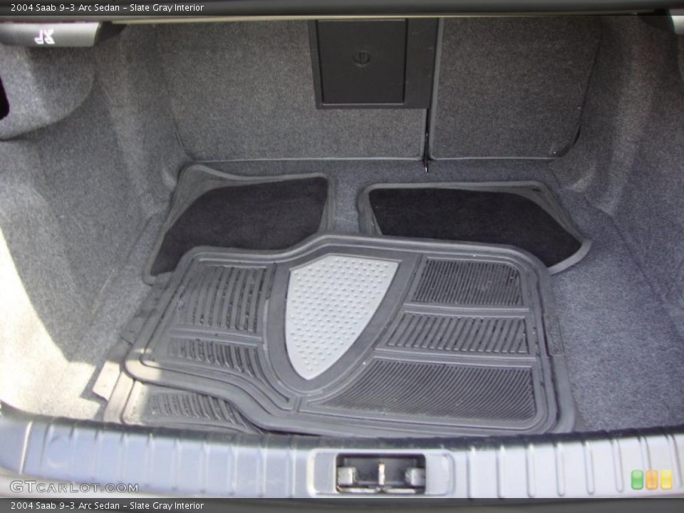 Slate Gray Interior Trunk for the 2004 Saab 9-3 Arc Sedan #39243194