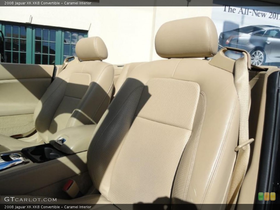 Caramel Interior Photo for the 2008 Jaguar XK XK8 Convertible #39243419