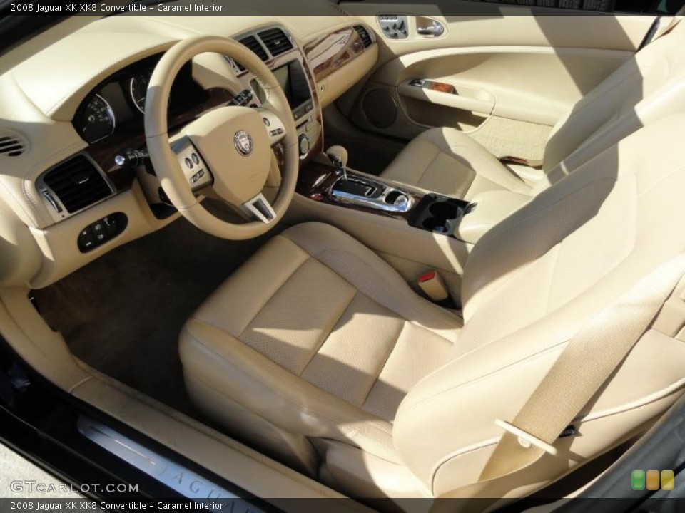 Caramel Interior Photo for the 2008 Jaguar XK XK8 Convertible #39243434