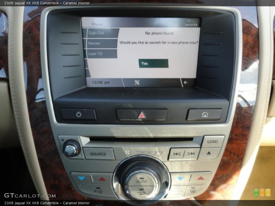 Caramel Interior Navigation for the 2008 Jaguar XK XK8 Convertible #39243626