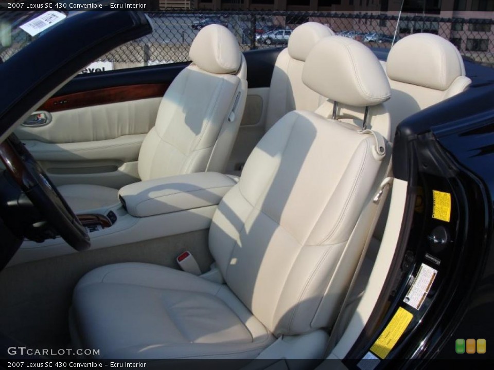 Ecru Interior Photo for the 2007 Lexus SC 430 Convertible #39245062