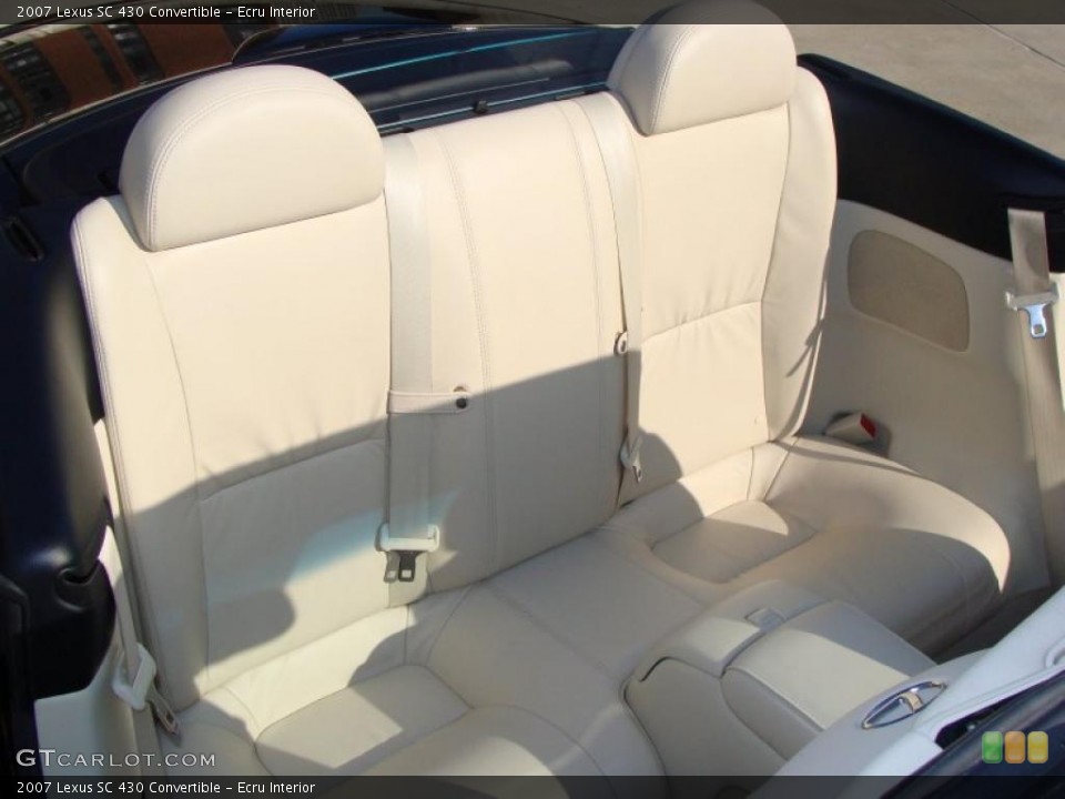 Ecru Interior Photo for the 2007 Lexus SC 430 Convertible #39245101