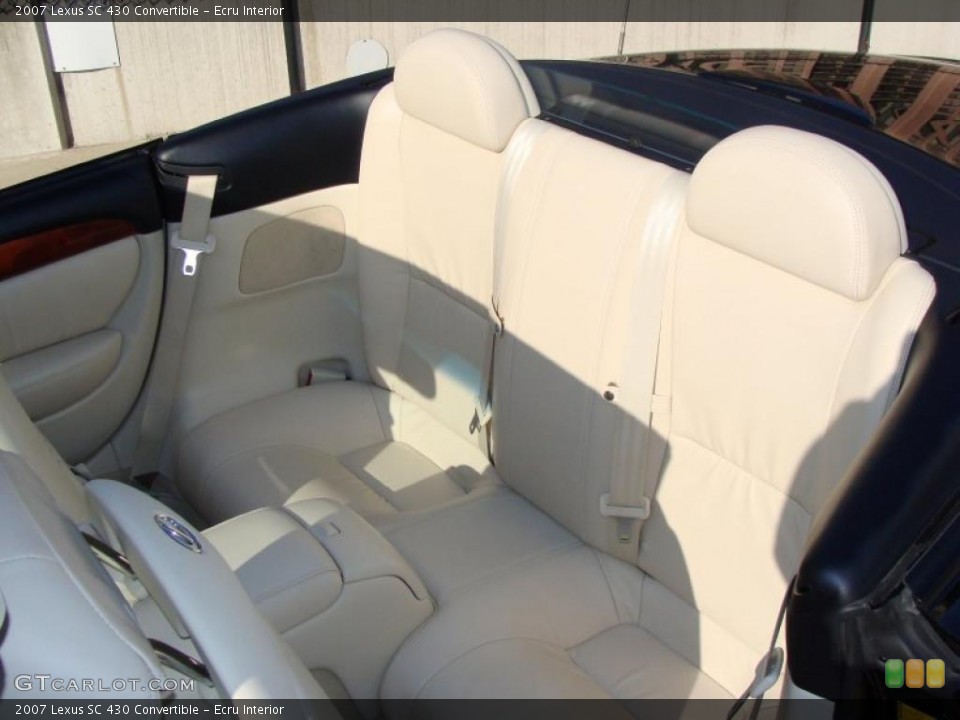 Ecru Interior Photo for the 2007 Lexus SC 430 Convertible #39245118