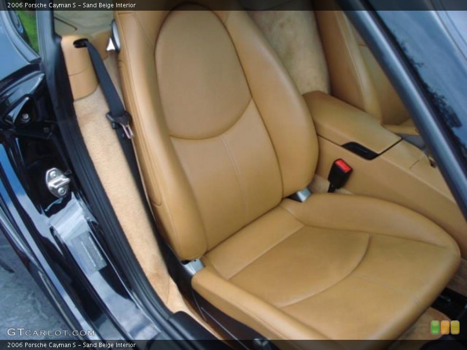 Sand Beige Interior Photo for the 2006 Porsche Cayman S #39248075