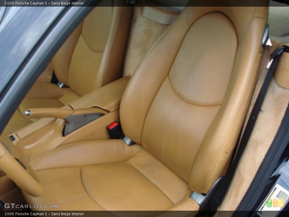Sand Beige Interior Photo for the 2006 Porsche Cayman S #39248143