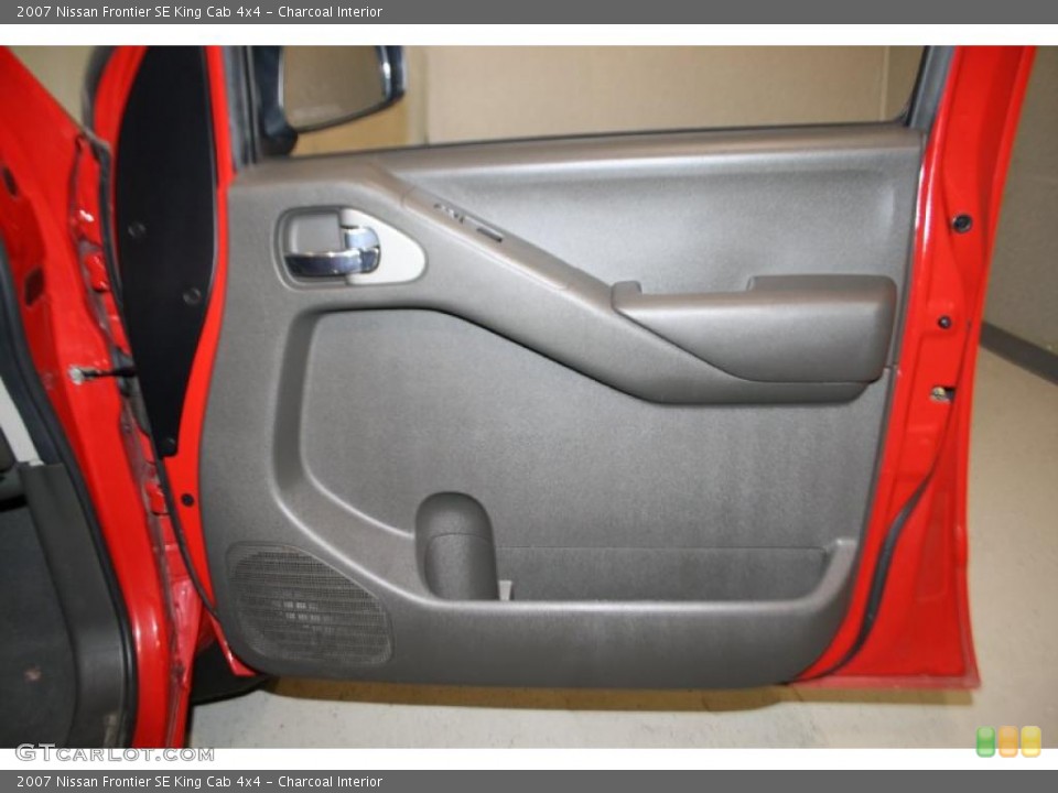 Charcoal Interior Door Panel for the 2007 Nissan Frontier SE King Cab 4x4 #39248795