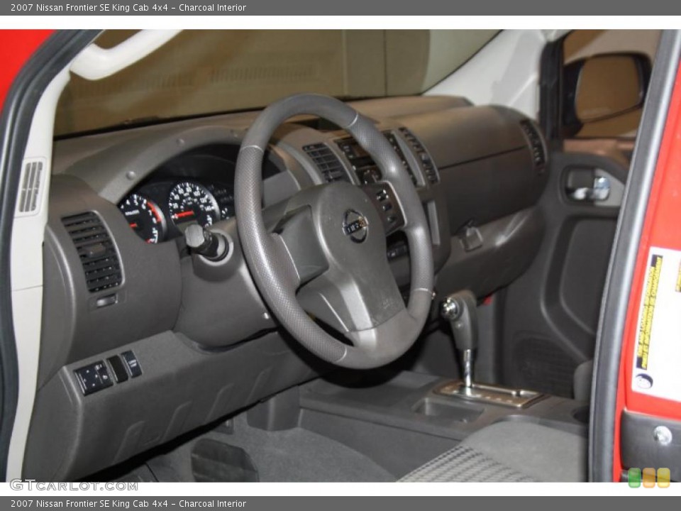 Charcoal Interior Prime Interior for the 2007 Nissan Frontier SE King Cab 4x4 #39248807