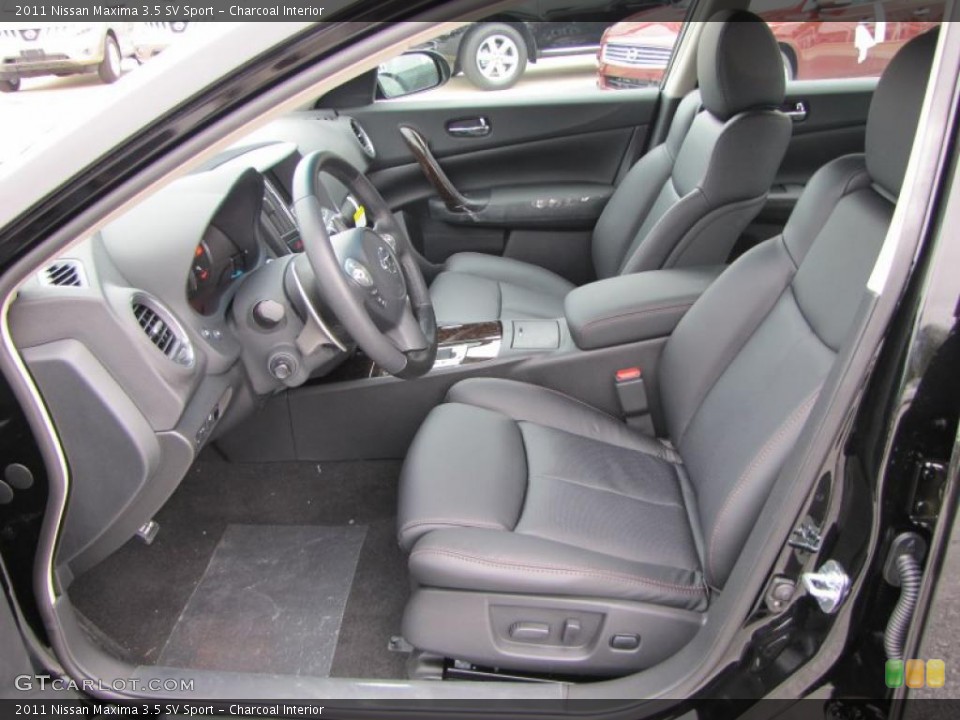 Charcoal Interior Photo for the 2011 Nissan Maxima 3.5 SV Sport #39250052