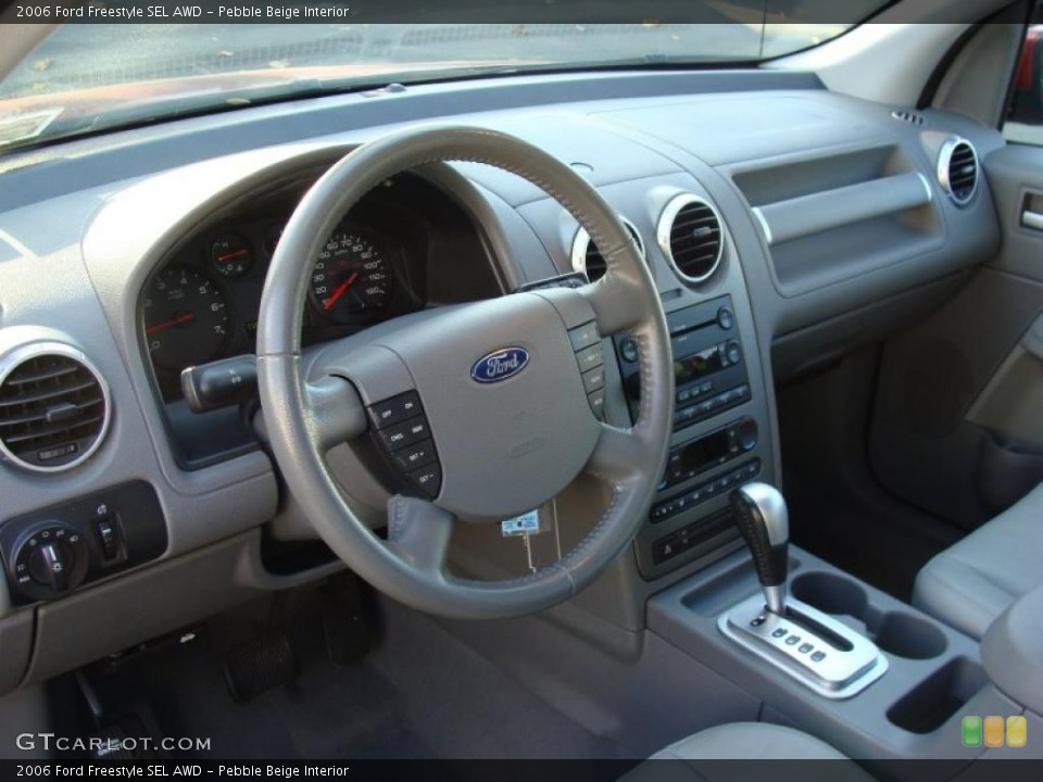 Pebble Beige Interior Prime Interior for the 2006 Ford Freestyle SEL AWD #39250068