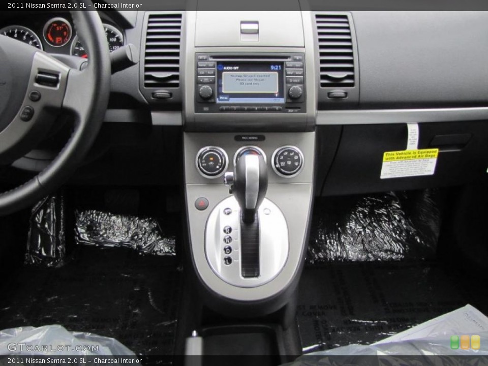 Charcoal Interior Dashboard for the 2011 Nissan Sentra 2.0 SL #39250312
