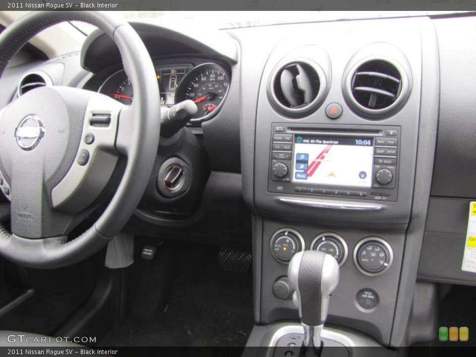 Black Interior Dashboard for the 2011 Nissan Rogue SV #39251028