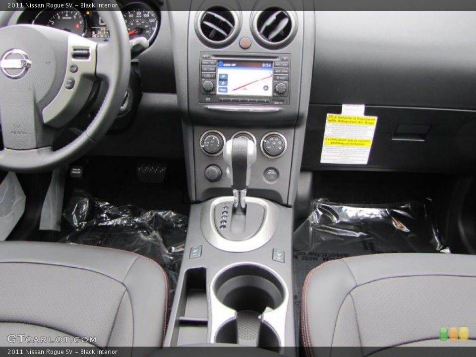 Black Interior Dashboard for the 2011 Nissan Rogue SV #39251260