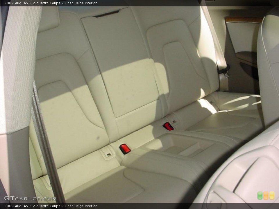 Linen Beige Interior Photo for the 2009 Audi A5 3.2 quattro Coupe #39253802