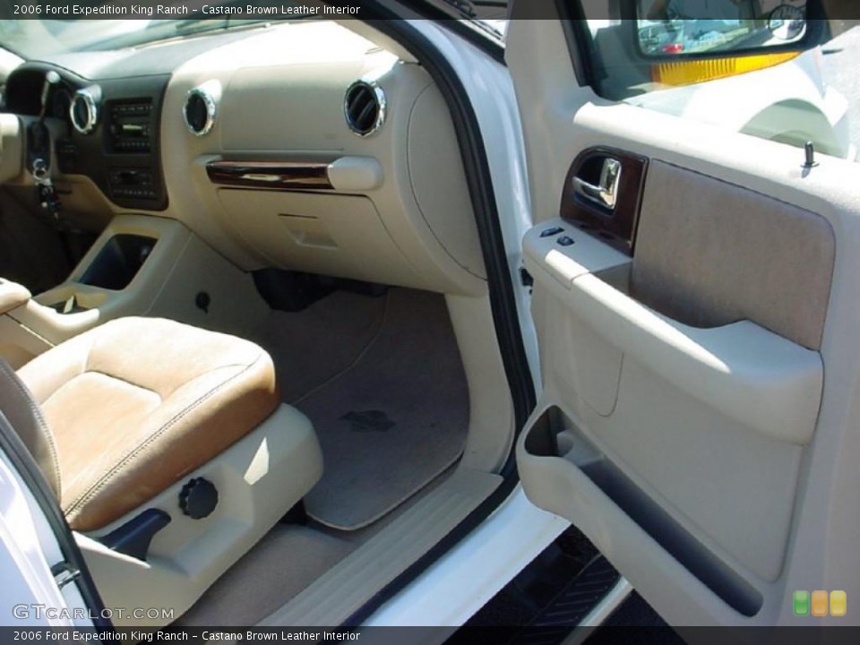 Castano Brown Leather Interior Photo for the 2006 Ford Expedition King Ranch #39253902