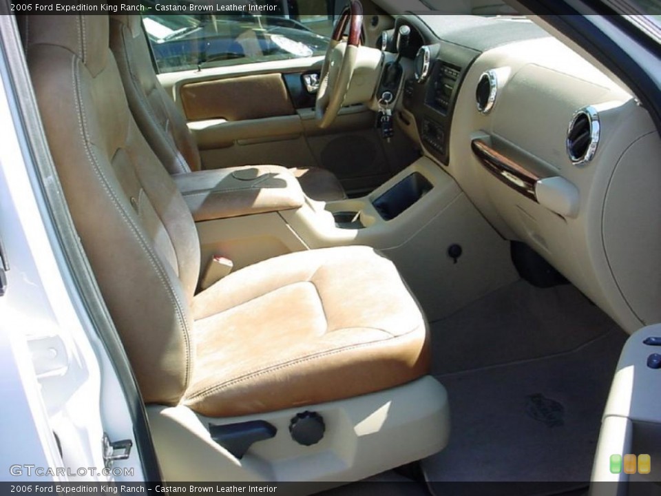 Castano Brown Leather Interior Photo for the 2006 Ford Expedition King Ranch #39253906