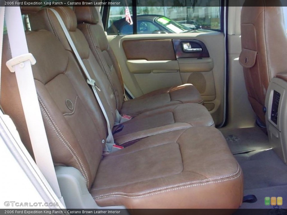 Castano Brown Leather Interior Photo for the 2006 Ford Expedition King Ranch #39253914