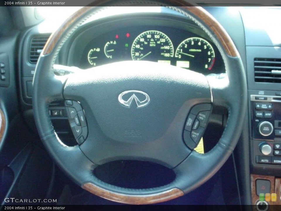 Graphite Interior Steering Wheel for the 2004 Infiniti I 35 #39254490