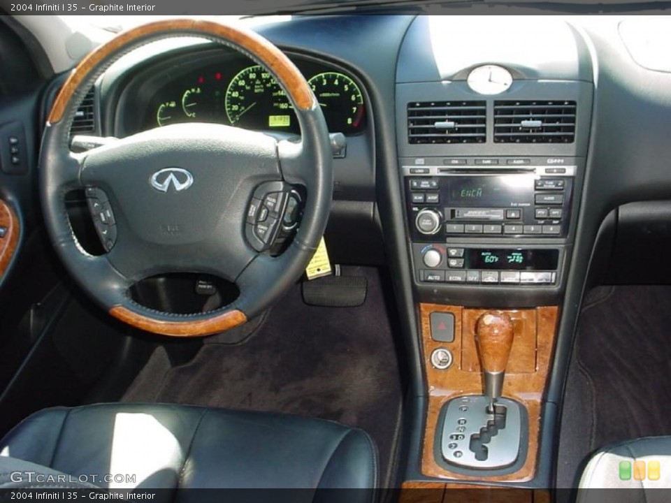 Graphite Interior Dashboard for the 2004 Infiniti I 35 #39254494