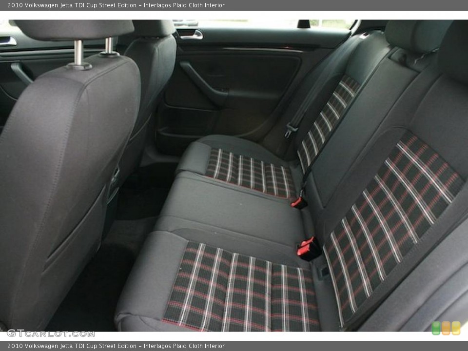 Interlagos Plaid Cloth Interior Photo for the 2010 Volkswagen Jetta TDI Cup Street Edition #39255847