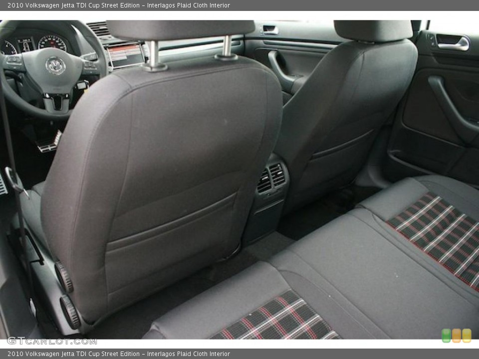 Interlagos Plaid Cloth Interior Photo for the 2010 Volkswagen Jetta TDI Cup Street Edition #39255887