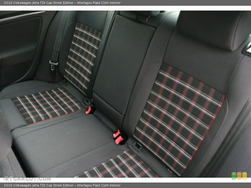 Interlagos Plaid Cloth Interior Photo for the 2010 Volkswagen Jetta TDI Cup Street Edition #39255895