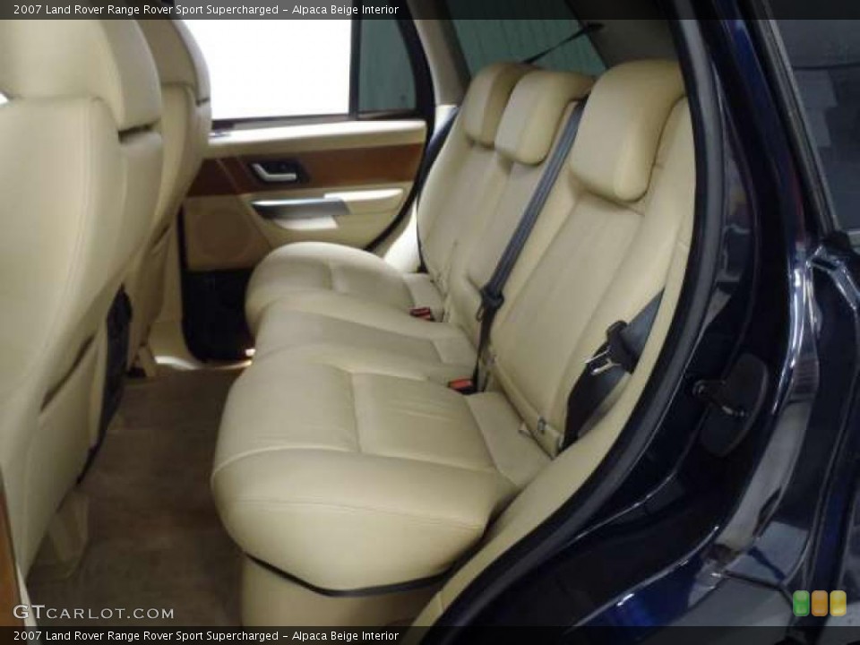 Alpaca Beige Interior Photo for the 2007 Land Rover Range Rover Sport Supercharged #39262059