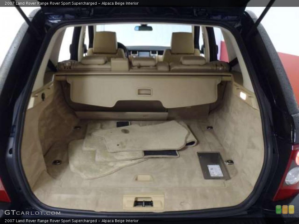 Alpaca Beige Interior Trunk for the 2007 Land Rover Range Rover Sport Supercharged #39262075