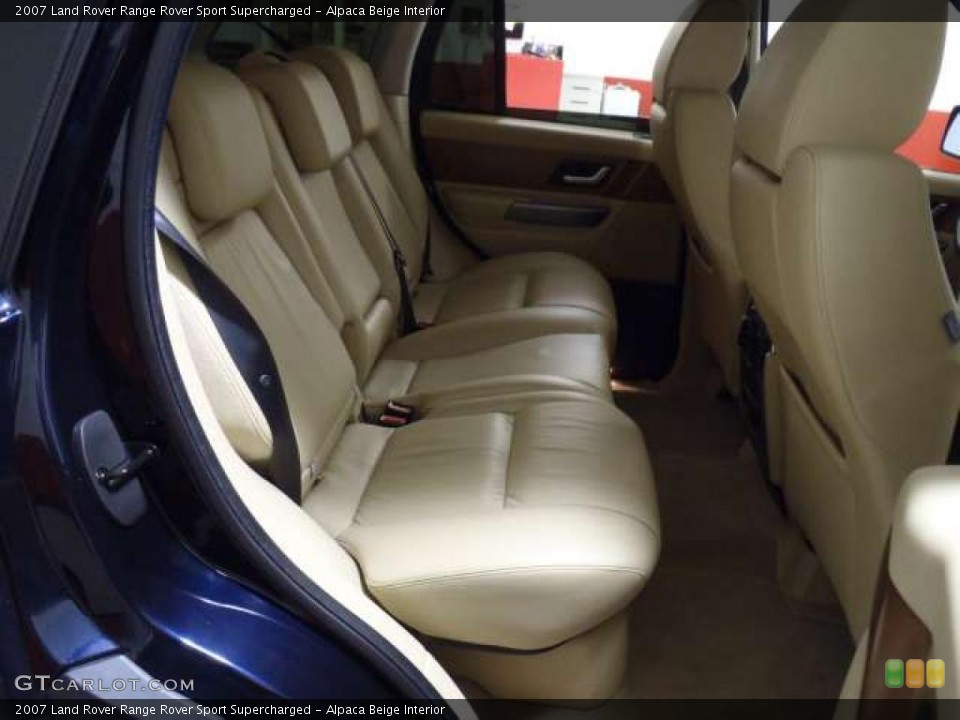Alpaca Beige Interior Photo for the 2007 Land Rover Range Rover Sport Supercharged #39262091