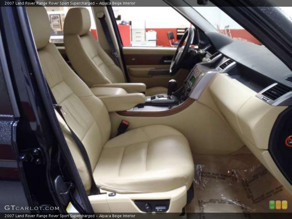 Alpaca Beige Interior Photo for the 2007 Land Rover Range Rover Sport Supercharged #39262107