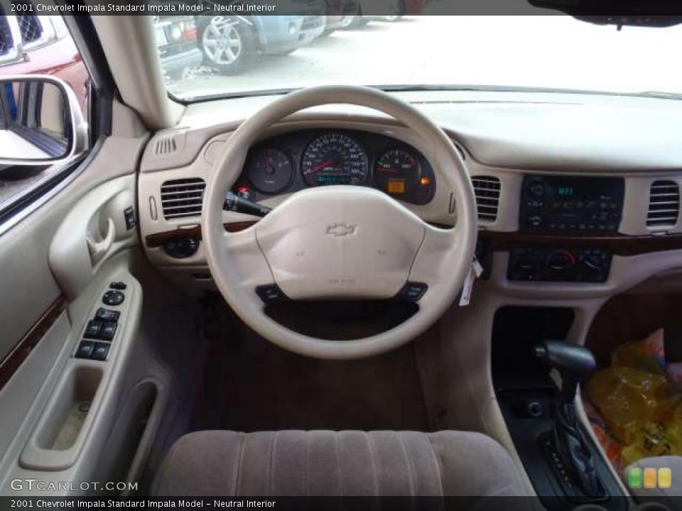 Neutral Interior Dashboard for the 2001 Chevrolet Impala  #39262247