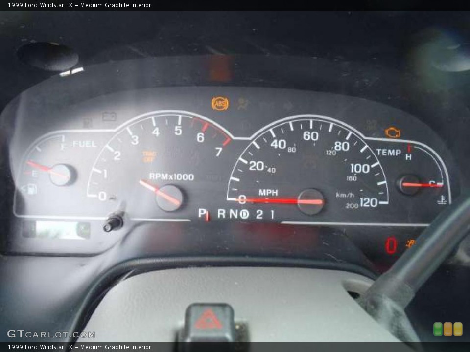 Medium Graphite Interior Gauges for the 1999 Ford Windstar LX #39262651