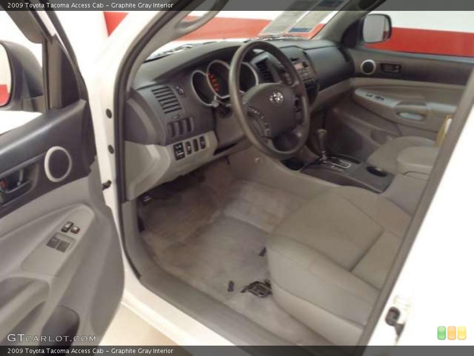 Graphite Gray Interior Prime Interior for the 2009 Toyota Tacoma Access Cab #39263459