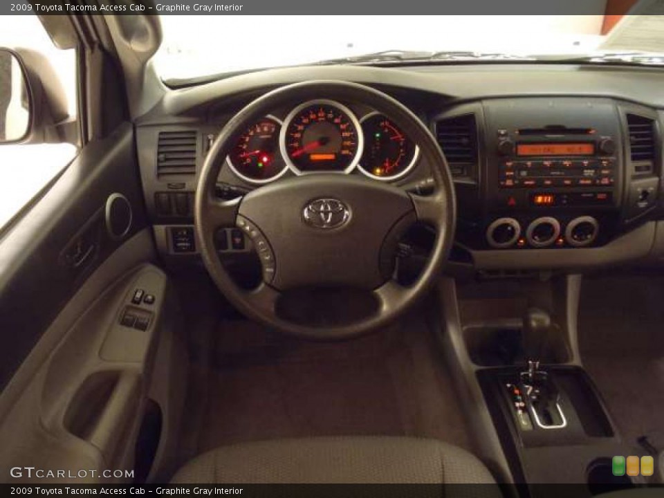 Graphite Gray Interior Dashboard for the 2009 Toyota Tacoma Access Cab #39263475
