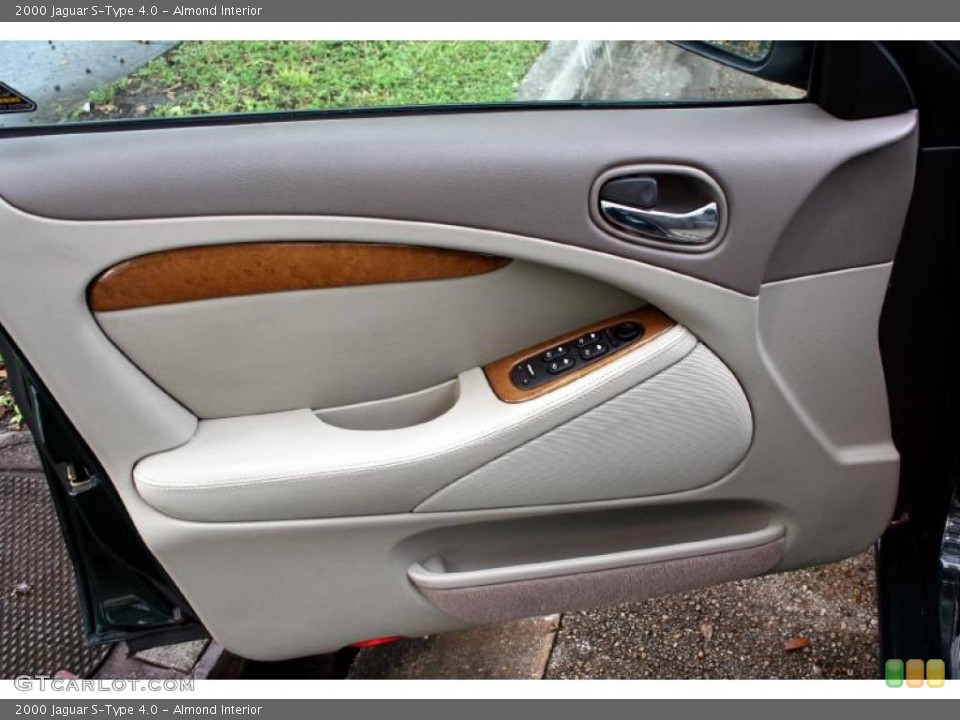 Almond Interior Door Panel for the 2000 Jaguar S-Type 4.0 #39263479