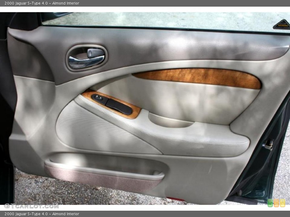 Almond Interior Door Panel for the 2000 Jaguar S-Type 4.0 #39263487