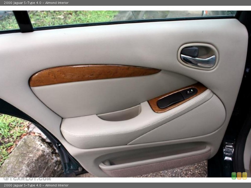 Almond Interior Door Panel for the 2000 Jaguar S-Type 4.0 #39263503