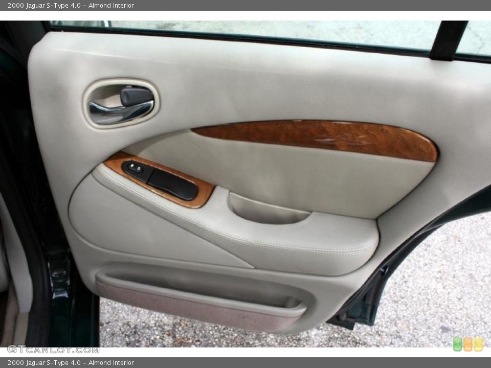 Almond Interior Door Panel for the 2000 Jaguar S-Type 4.0 #39263519