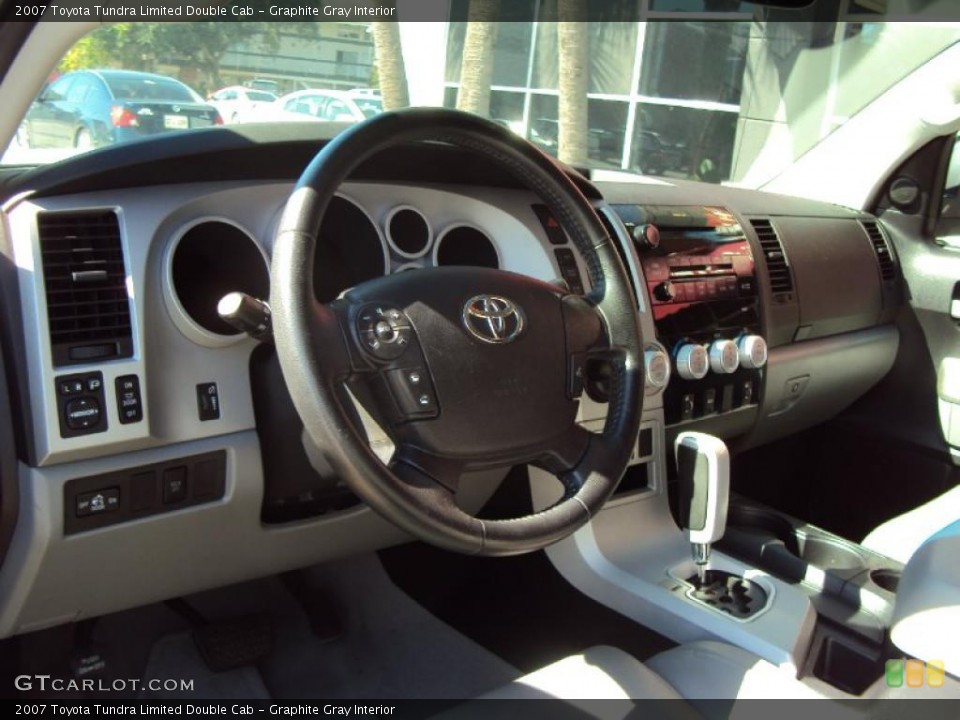 Graphite Gray Interior Prime Interior for the 2007 Toyota Tundra Limited Double Cab #39263971