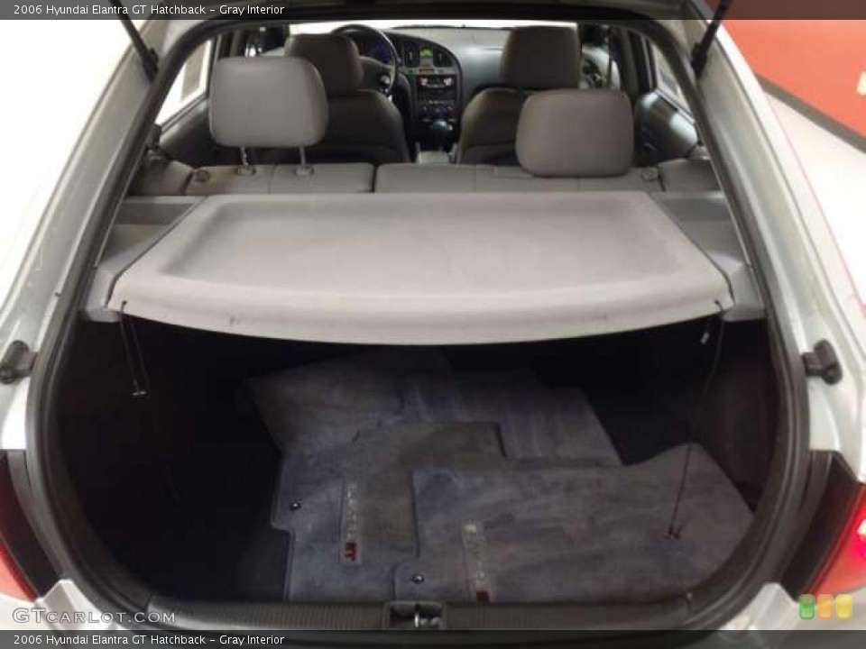 Gray Interior Trunk for the 2006 Hyundai Elantra GT Hatchback #39264691