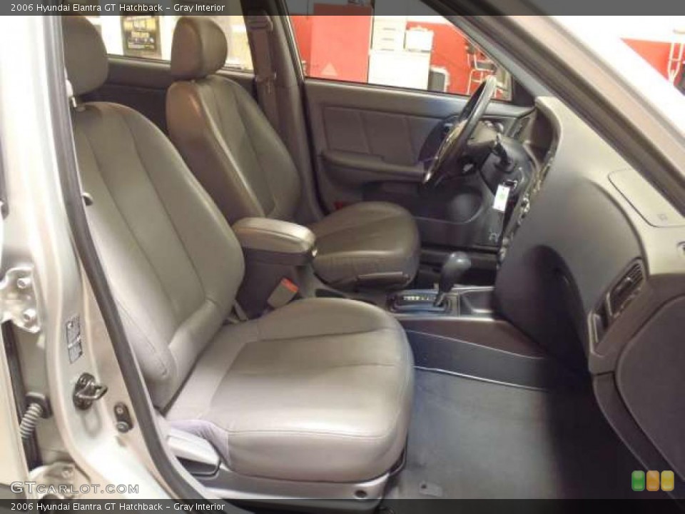 Gray Interior Photo for the 2006 Hyundai Elantra GT Hatchback #39264727