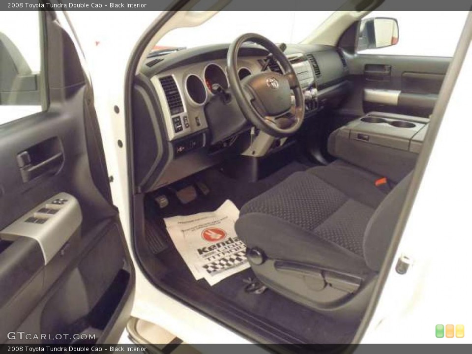 Black Interior Photo for the 2008 Toyota Tundra Double Cab #39265127