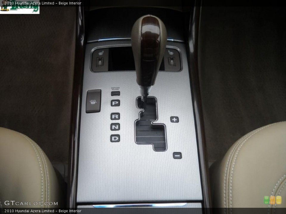 Beige Interior Transmission for the 2010 Hyundai Azera Limited #39265339